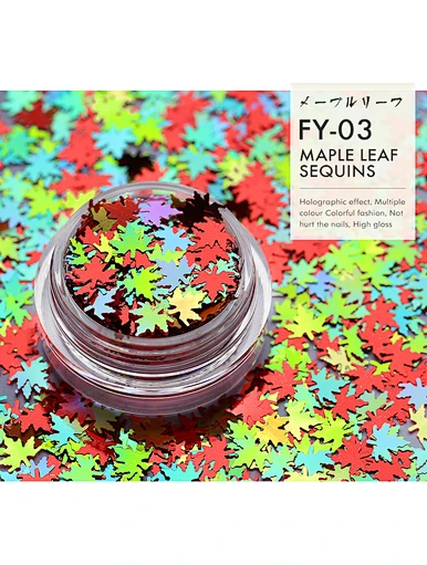 leaf sequins